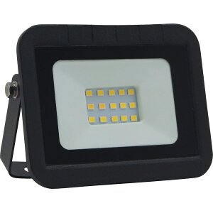 GEYER LPRM10E ΠΡΟΒΟΛΕΑΣ LED 10W 800LM 6500K ΜΑΥΡΟΣ