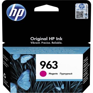 ΓΝΗΣΙΟ ΜΕΛΑΝΙ HEWLETT PACKARD NO. 963 ΓΙΑ 9010/9012/ 9014/9015/MAGENTA ΜΕ OEM: 3JA24AE