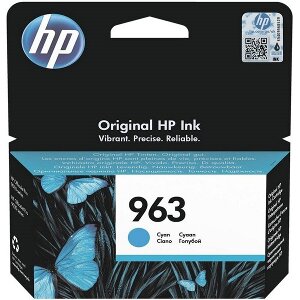 ΓΝΗΣΙΟ ΜΕΛΑΝΙ HEWLETT PACKARD NO. 963 ΓΙΑ 9010/9012/ 9014/9015/ CYAN ΜΕ OEM: 3JA23AE