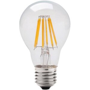 ΛΑΜΠΤΗΡΑΣ GEYER LED FILAMENT CLEAR A60 E27 4W 4000K 470LM