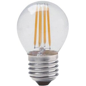 ΛΑΜΠΤΗΡΑΣ GEYER LED FILAMENT CLEAR G45 E27 4W 4000K 470LM