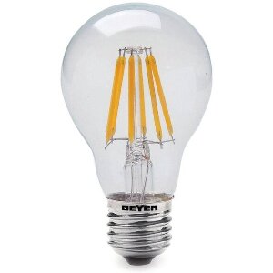 ΛΑΜΠΤΗΡΑΣ GEYER LED FILAMENT E27 6W 800LM ΔΙΑΦΑΝΗ 2700K