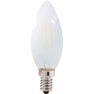 ΛΑΜΠΤΗΡΑΣ GEYER LED FILAMENT SMOKY C35 E14 4W 2700K 400LM