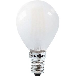 ΛΑΜΠΤΗΡΑΣ GEYER LED FILAMENT SMOKY G45 E14 4W 2700K 400LM