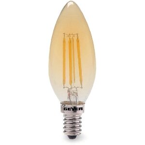 ΛΑΜΠΤΗΡΑΣ GEYER LED FILAMENT VINTAGE E14 4W 320LM D 2000K