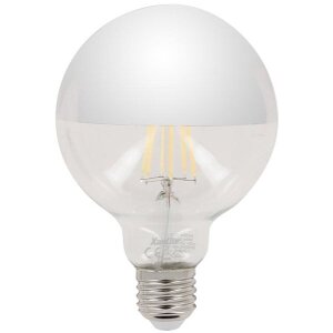 ΛΑΜΠΤΗΡΑΣ XANLITE LED FILAMENT G95 SILVER TOP