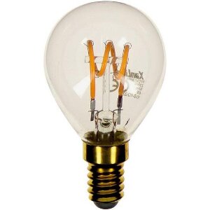 ΛΑΜΠΤΗΡΑΣ XANLITE LED FILAMENT SPIRAL DECO P45 CLEAR