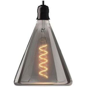 ΛΑΜΠΤΗΡΑΣ XANLITE LED FILAMENT SPIRAL TRIANGLE DECO SMOKY T150