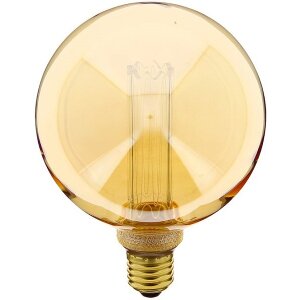 ΛΑΜΠΤΗΡΑΣ XANLITE LED HOLOGRAMME EDISON G125 AMBER