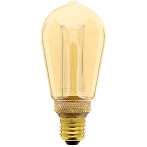 ΛΑΜΠΤΗΡΑΣ XANLITE LED HOLOGRAMME EDISON ST64 AMBER