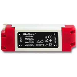 QOLTEC LED DRIVER IP20 36W 12V 3A