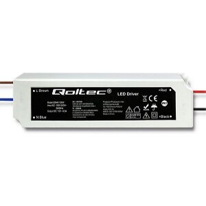 QOLTEC LED DRIVER IP67 100W 12V 8.3A WATERPROOF