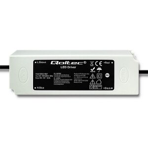 QOLTEC LED DRIVER IP67 150W 12V 12.5A WATERPROOF