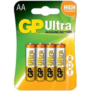 ΜΠΑΤΑΡΙΑ GP ALKALINE AA ULTRA LR-6 4PCS