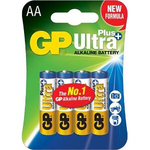 ΜΠΑΤΑΡΙΑ GP ALKALINE ULTRA PLUS LR6 AA 4PCS