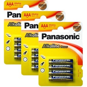 ΜΠΑΤΑΡΙΑ PANASONIC ALKALINE POWER 3A 12 ΤΕΜ.