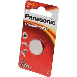 ΜΠΑΤΑΡΙΑ PANASONIC LITHIUM BUTTON CELLS CR2025 1TEM