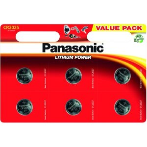 ΜΠΑΤΑΡΙΑ PANASONIC LITHIUM CR2025 6ΤΕΜ