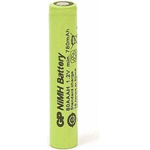 RECHARGEABLE BATTERY GP R03 AAA 80AAH-B 800MAH NIMH 1PC BULK INDUSTRIAL GP