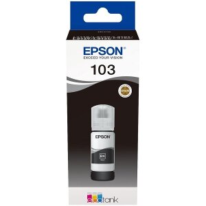 ΓΝΗΣΙΟ ΜΕΛΑΝΙ EPSON 103 BLACK ΜΕ OEM:C13T00S14A