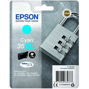 ΓΝΗΣΙΟ ΜΕΛΑΝΙ EPSON CYAN ΜΕ OEM: C13T35924010