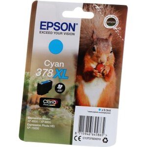 ΓΝΗΣΙΟ ΜΕΛΑΝΙ EPSON CYAN XL ΜΕ OEM: C13T37924010