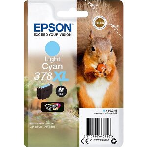 ΓΝΗΣΙΟ ΜΕΛΑΝΙ EPSON LIGHT CYAN XL ΜΕ OEM: C13T37954010