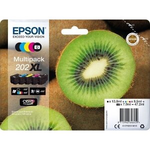 ΓΝΗΣΙΟ ΜΕΛΑΝΙ EPSON MULTIPACK XL ΜΕ OEM:C13T02G74010