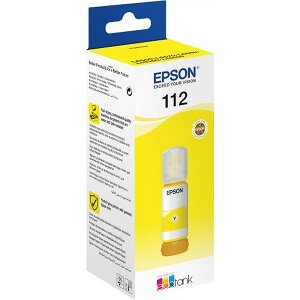 ΓΝΗΣΙΟ ΜΕΛΑΝΙ EPSON YELLOW 112 ECOTANK ΜΕ OEM:C13T06C44A