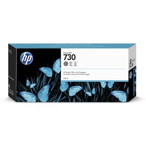 ΓΝΗΣΙΟ ΜΕΛΑΝΙ HEWLETT PACKARD NO.730XL ΓΙΑDJ T1700/DR GRAY (300ML) ΜΕ OEM: P2V72A