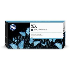 ΓΝΗΣΙΟ ΜΕΛΑΝΙ HEWLETT PACKARD 300ML NO.746: DESIGNJET Z6/Z6DR/Z9+/Z9+DR MATTE BLACK ΜΕ OEM: P2V83A
