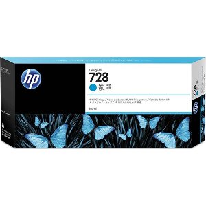 ΓΝΗΣΙΟ ΜΕΛΑΝΙ HEWLETT PACKARD NO. 728 ΓΙΑ DESIGNJET T730/T830 CYAN 300 ML OEM: F9K17A