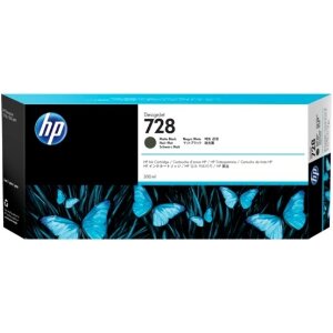 ΓΝΗΣΙΟ ΜΕΛΑΝΙ HEWLETT PACKARD NO. 728 ΓΙΑ DESIGNJET T730/T830 MATTE BLACK 300 ML OEM: F9J68A