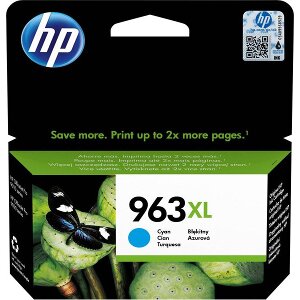 ΓΝΗΣΙΟ ΜΕΛΑΝΙ HEWLETT PACKARD NO. 963XL ΓΙΑ 9010/9012/ 9014/9015/CYAN HIGH CAPACITY ΜΕ OEM: 3JA27AE