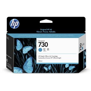 ΓΝΗΣΙΟ ΜΕΛΑΝΙ HEWLETT PACKARD. NO.730 ΓΙΑ DJ T1700/DR CYAN (130ML) ΜΕ OEM: P2V62A