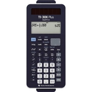 TEXAS INSTRUMENTS TI 30X PLUS MATHPRINT TI 30X PLUS MATHPRINT