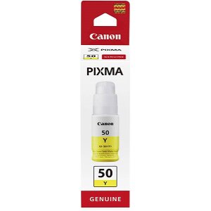 ΓΝΗΣΙΟ ΜΕΛΑΝΙ CANON GI-50 Y YELLOW ΜΕ OEM:3405C001