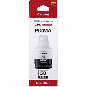 ΓΝΗΣΙΟ ΜΕΛΑΝΙ CANON GI-50PGBK BLACK ΜΕ OEM:3386C001