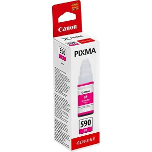 ΓΝΗΣΙΟ ΜΕΛΑΝΙ CANON GI-590M MAGENTA ΜΕ OEM:1605C001