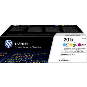 ΓΝΗΣΙΟ HEWLETT PACKARD TONER 201X ΓΙΑ LJ PRO M252N/RAINBOW PACK HIGH CAPACITY ΜΕ OEM: CF253XM