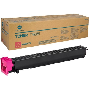 ΓΝΗΣΙΟ KONICAMINOLTA BIZHUB TONER TN-711M ΓΙΑ C654/PROC/PROC654/ MAGENTA OEM: A3VU350