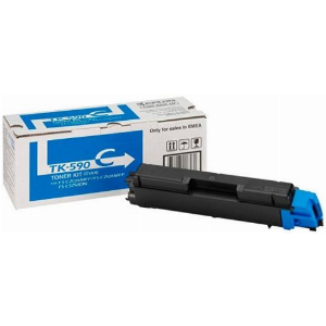 ΓΝΗΣΙΟ KYOCERA TONER TK-590C ΓΙΑ FS-C2026MFP/C2126MFP/ FS-C5250DN CYAN OEM: 1T02KVCNL0