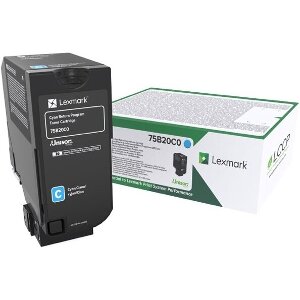 ΓΝΗΣΙΟ LEXMARK TONER CYAN 10K ΜΕ OEM:75B20C0