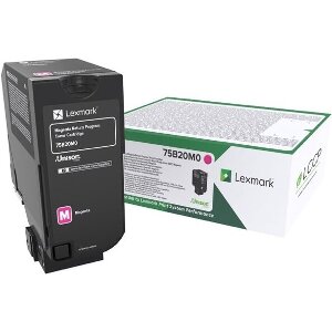 ΓΝΗΣΙΟ LEXMARK TONER MAGENTA 10K ΜΕ OEM:75B20M0