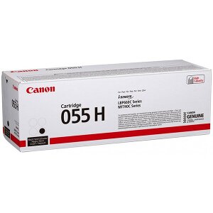 ΓΝΗΣΙΟ TONER CANON BLACK NO 055H HIGH CAPACITY ME ΟΕΜ:3020C002