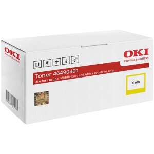 ΓΝΗΣΙΟ TONER OKI YELLOW 1.5K ΜΕ OEM:46490401