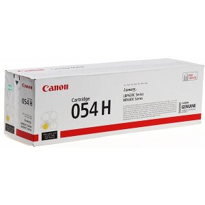 ΓΝHΣΙΟ TONER CANON CRG 054H YELLOW HIGH CAPACITY ΜΕ OEM:3025C002