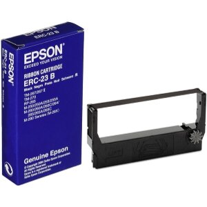 ΓΝΗΣΙΑ EPSON ΜΕΛΑΝΟΤΑΙΝΙΑ ERC-23B ΓΙΑ TM-267/II/250/270/280/M-260 BLACK OEM: C43S015360