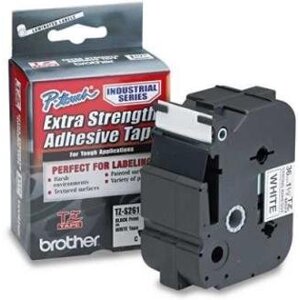 ΓΝΗΣΙΟ BROTHER P-TOUCH WHITE/BLACK 8M X 36MM OEM: TZE-S261