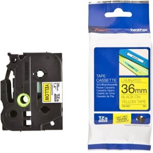 ΓΝΗΣΙΟ BROTHER P-TOUCH YELLOW/BLACK 8M X 36MM OEM: TZE661